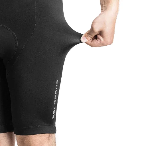 Rockbros RK2002L short bib shorts with L insert - black - 4