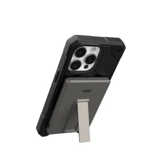 UAG Ultra Slim 5K 5000 mAh Powerbank állványal 10W USB-C kábel MagSafe kompatibilis - titánium - 3