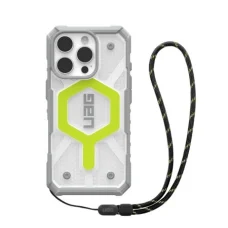 UAG Pathfinder Clear Magsafe Bundle tok iPhone 16 Pro - Zöld
