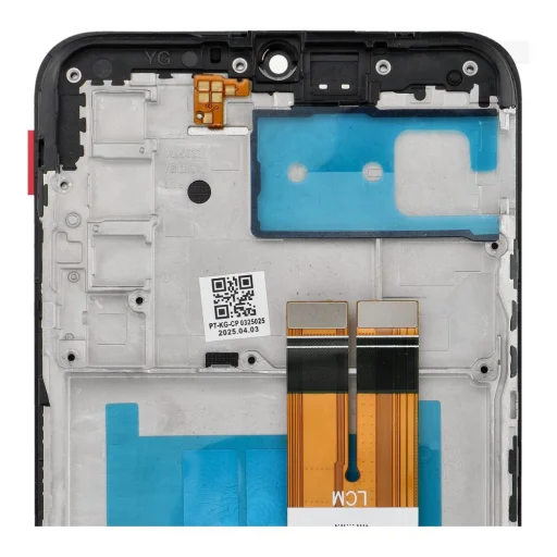 LCD kijelző SAMSUNG A03S A037G OEM kerettel (164mm) - 2