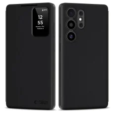 Tech-protect Smart Wallet Galaxy S25 Ultra Matt Fekete tok