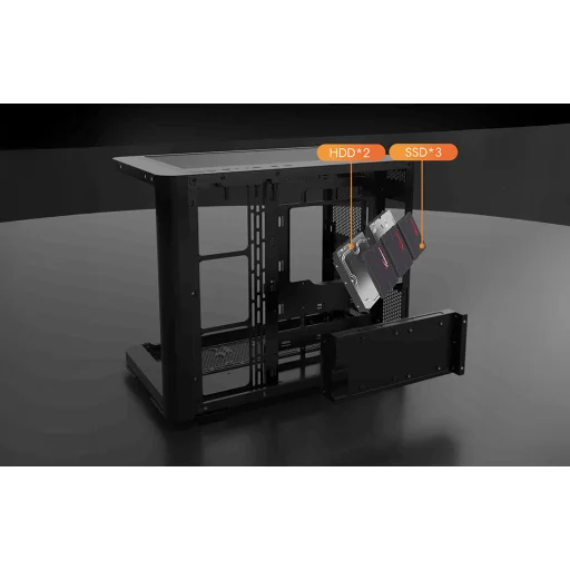 Darkflash L285 számítógépház (fekete) - 9