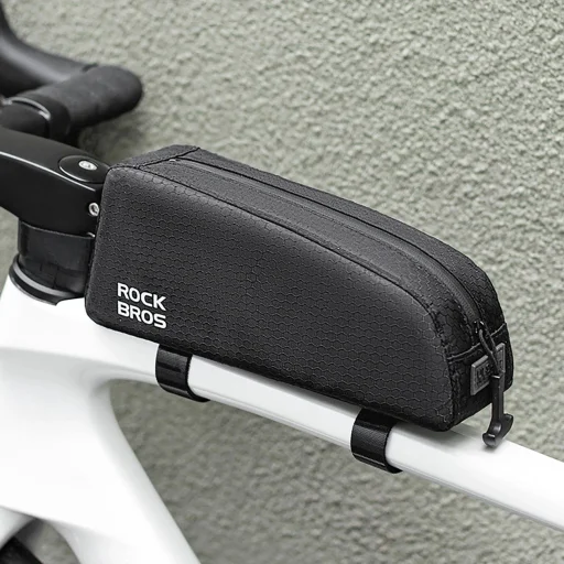 Rockbros Top Tube Frame Bag 0.9l - Fekete - 13