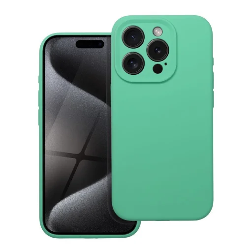 Case SILICONE 2mm iPhone 16 Plus mint tok - 2