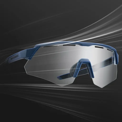 Rockbros Polarizált Biciklis Napszemüveg UV Védelemmel és Dioptriás Betéttel - Szürke - 8