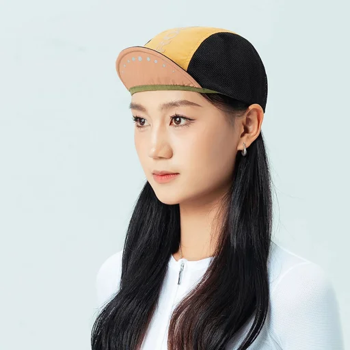 Rockbros biciklis sapka silddel, bukósisak fedő - Sárga - 8