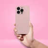 Szilikon 2mm iPhone 16 Plus tok MagSafe kompatibilis homok rózsaszín tok thumbnail