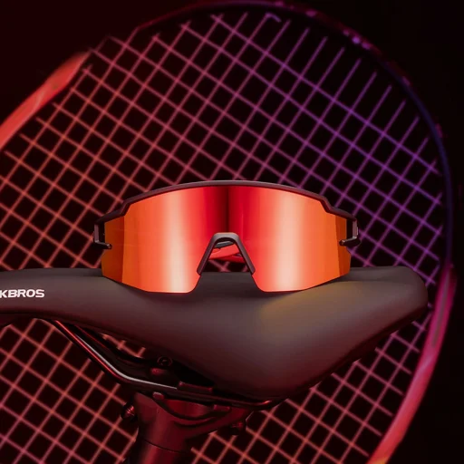 Rockbros Gyerek Kerékpáros Szemüveg, Polarizált, UV Védelem, Gyerekeknek - Szürke - 15