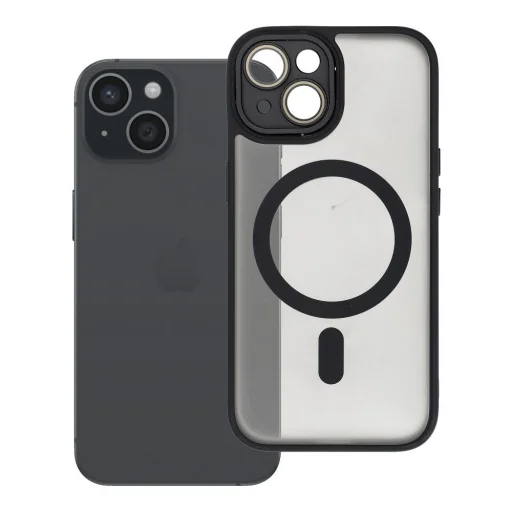 VARIETE MAG COVER puzdro kompatibilné s MagSafe pre iPhone 15 čierne - 9