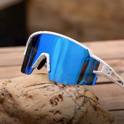 Rockbros Gyerek Kerékpáros Szemüveg, Polarizált, UV Védelem, Gyerekeknek - Szürke - 12