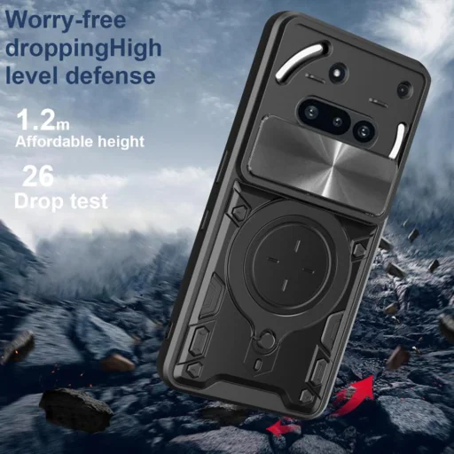  Techsuit - CamGuard Pro - Nothing Phone (3a) - Rózsaarany tok - 4