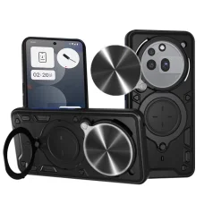  Techsuit - CamGuard Pro - Nothing Phone (3a) Pro - Fekete tok