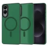  Techsuit - HaloFrost MagSafe sorozat - Samsung Galaxy S25 Edge - Éjféli Zöld tok - 1