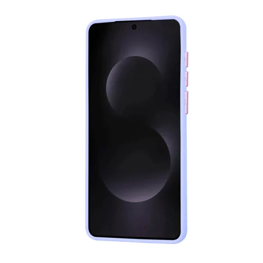  Techsuit - HaloFrost MagSafe Sorozat - Samsung Galaxy S25 Edge - Világos Lila tok - 2