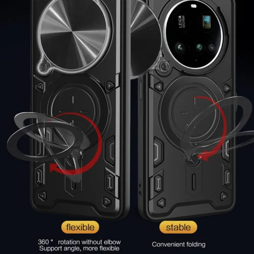  Techköpeny - CamGuard Pro - Nothing Telefon (3a) Pro - Piros tok - 3