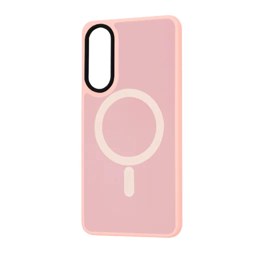 Techsuit - HaloFrost MagSafe sorozat - Samsung Galaxy S25 Edge - Álom Rózsaszín tok - 4