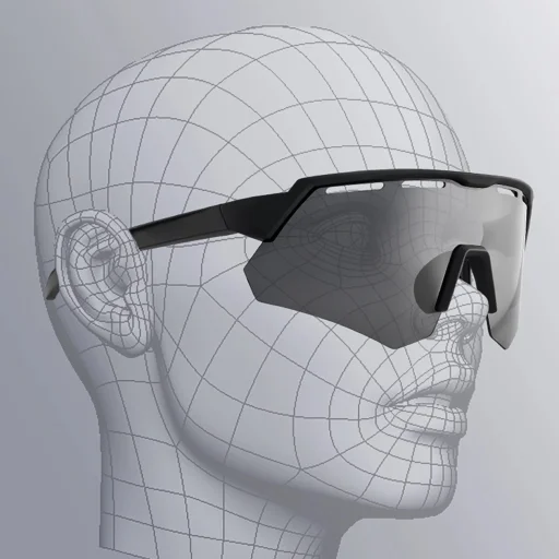 Rockbros Polarizált Biciklis Napszemüveg UV Védelemmel és Dioptriás Betéttel - Szürke - 10