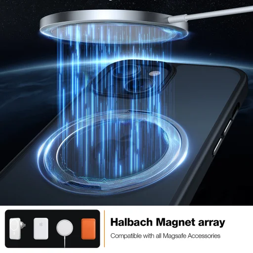 Torras - Ostand Pro Series - iPhone 15 - Fekete tok - 5