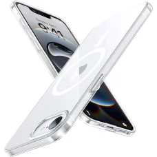 Torras - OriginFit-Mag sorozat - iPhone 16e - Átlátszó tok