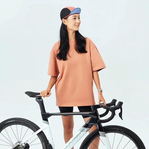 Rockbros kerékpáros sapka napellenzővel - Piros - 6