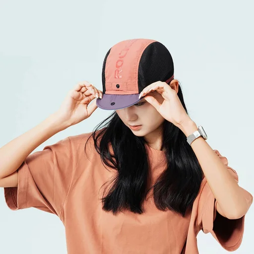 Rockbros kerékpáros sapka napellenzővel - Piros - 2