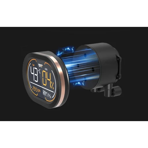 Darkflash DH240D processzor folyadékhűtés (fekete) - 12