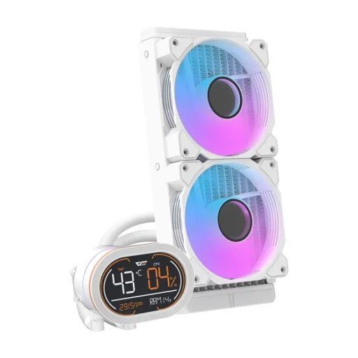 Darkflash DH240D CPU vízhűtés (fehér) - 4
