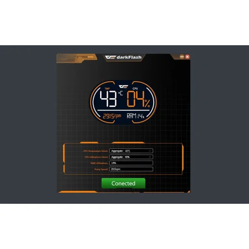 Darkflash DH360D CPU vízhűtés (fehér) - 11