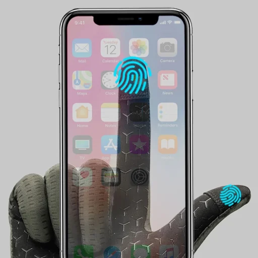 Rockbros Légáteresztő Teljes Ujjú Kerékpáros Kesztyű, Méret: M - Zöld - 6