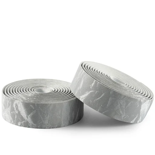 Rockbros PU Kormánytámasz Szalag "Velúr" Mintázat - Szürke - 1