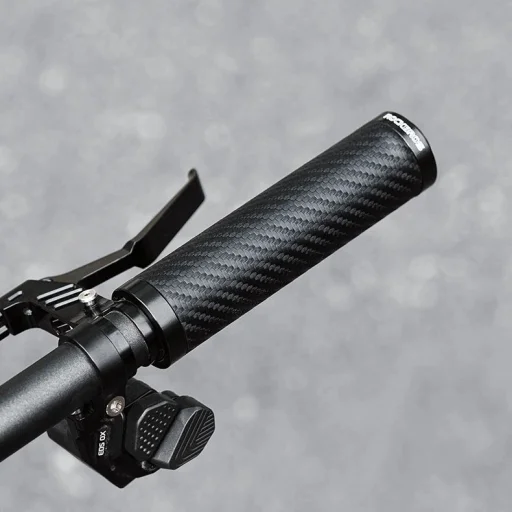 Rockbros Bicikli Markolatok Csavart Egyenes Csúszásmentes Markolatok - Fekete - 2