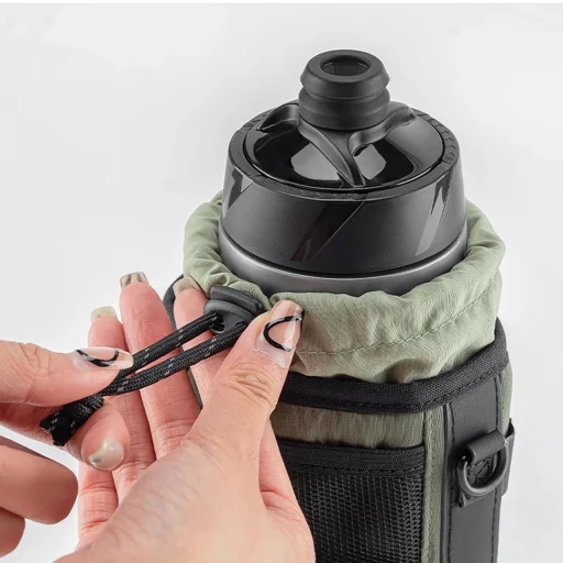 Rockbros Utazó Palacktáska Vállpánttal 1l - Zöld - 4