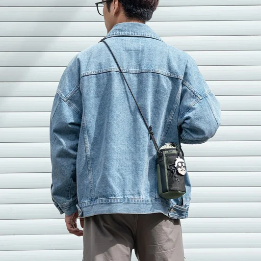 Rockbros Utazó Palacktáska Vállpánttal 1l - Zöld - 5