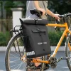 Rockbros biciklis táska hátizsák funkcióval, vízálló, sisaktartóval 18l - Fekete thumbnail