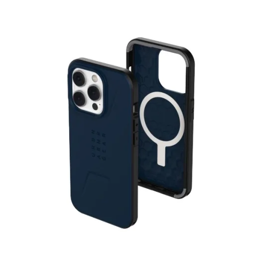 UAG Civilian MagSafe tok iPhone 14 Pro - sötétkék, - 2
