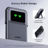  Ugreen - PB571 (35605B) Power Bank - Digitális kijelzővel, Gyors töltés, Mágneses, Vezeték nélküli, 5000mAh, USB-C, 18W, 5V/3A - Szürke thumbnail