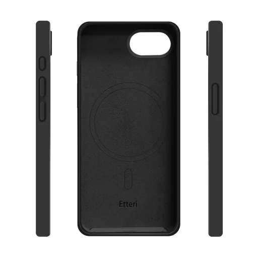 Etteri szilikon Mag tok iPhone 16e fekete tok - 4