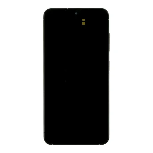 LCD kijelző + Érintőegység + Előlap Samsung S911 Galaxy S23 Grafit (Szerviz csomag) - 1
