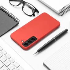 Samsung Galaxy A27 tok szilikon tok barackszínű