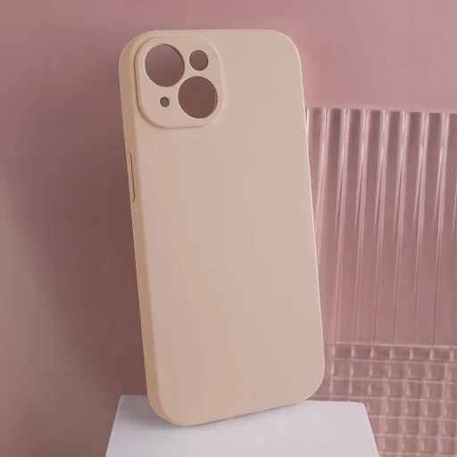 Szilikon tok iPhone 16e nude - 8