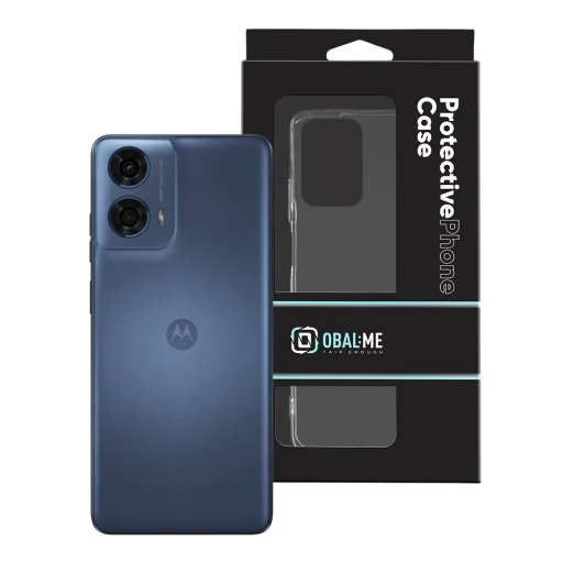 OBAL:ME TPU fliptok Motorola G24 Power átlátszó tok - 3