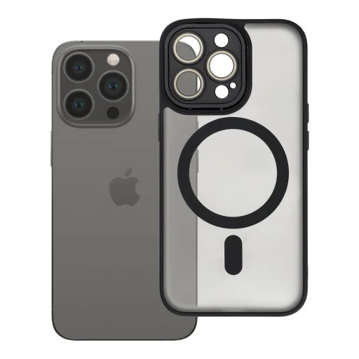  iPhone 13 Pro fekete VARIETE MAG COVER tok kompatibilis MagSafe-fel - 9