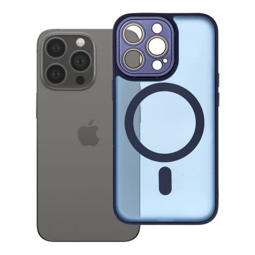 iPhone 13 Pro námornícka modrá VARIETE MAG COVER puzdro kompatibilné s MagSafe - 9