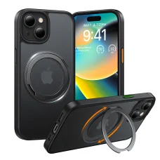 Torras - Ostand Pro Series - iPhone 15 - Fekete tok