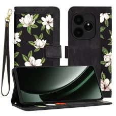  Techsuit - FlipCraft - Realme GT 6 / GT 6T - Hajnal virágai tok