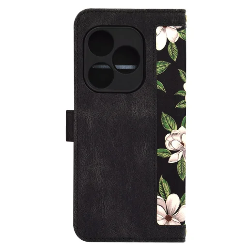  Techsuit - FlipCraft - Realme GT 6 / GT 6T - Hajnal virágai tok - 3