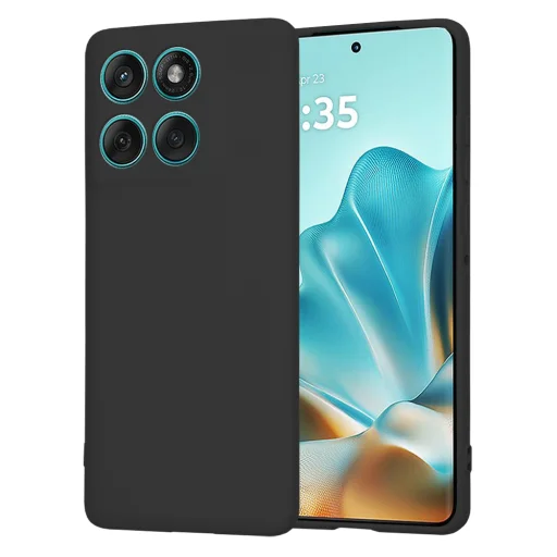  Techsuit - SoftFlex - Motorola Edge 60 Fusion - Fekete tok - 1