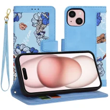  Techsuit - FlipCraft - iPhone 15 - Élénk Kék tok