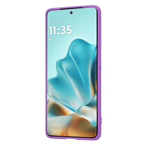  Techsuit - SoftFlex - Motorola Edge 60 Fusion - Lila tok - 2