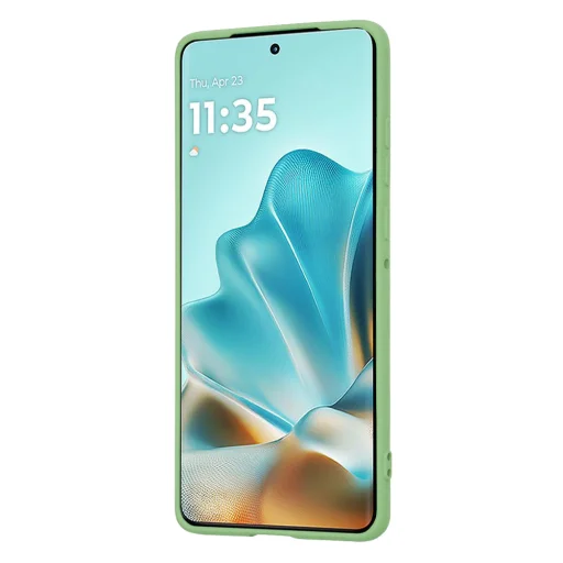  Techsuit - SoftFlex - Motorola Edge 60 Fusion - Menta Zöld tok - 2